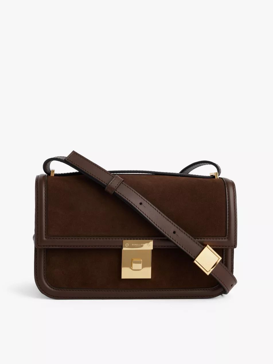 Paris leather shoulder bag | Selfridges