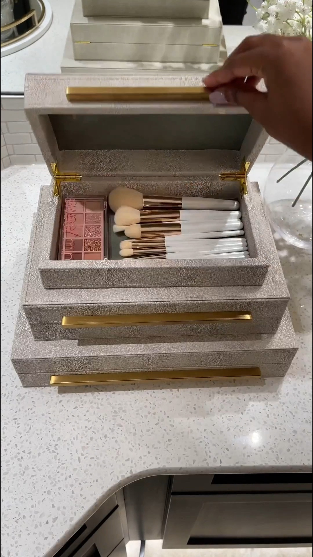 When I first got these, I was blown away by the exceptional quality—these boxes are absolutely stunning and so beautifully made! 💕 Don’t hesitate to treat yourself; they’re worth every penny, and you deserve something this nice! ✨ #TreatYourself #QualityFinds

#LTKHome #LTKStyleTip #LTKSaleAlert