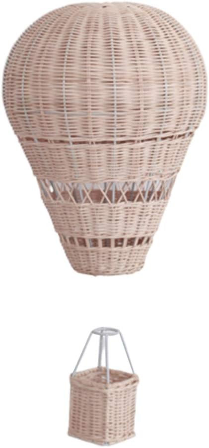 IMIKEYA Hot Air Balloons Hanging Decor Handmade Weave Rattan Hot Air Balloons Nursery Decor Party... | Amazon (US)
