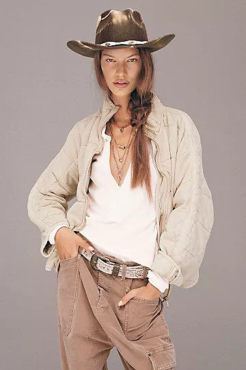 Dolman Quilted Knit Jacket | Free People (Global - UK&FR Excluded)