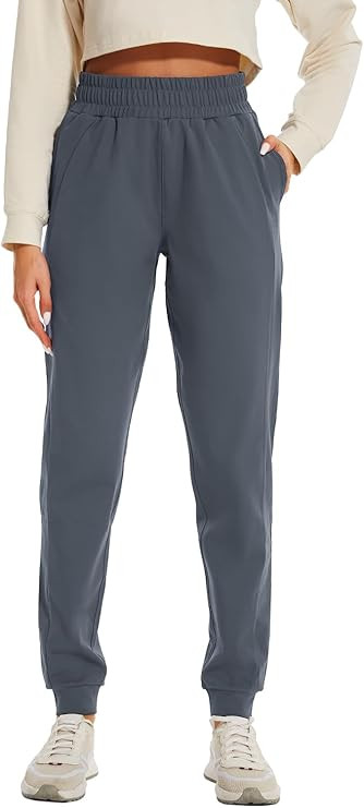 HOdo 32"/34"/36" Inseam Womens Tall Sweatpants Fleece Lined Long Joggers Workout Pants with Pocke... | Amazon (US)