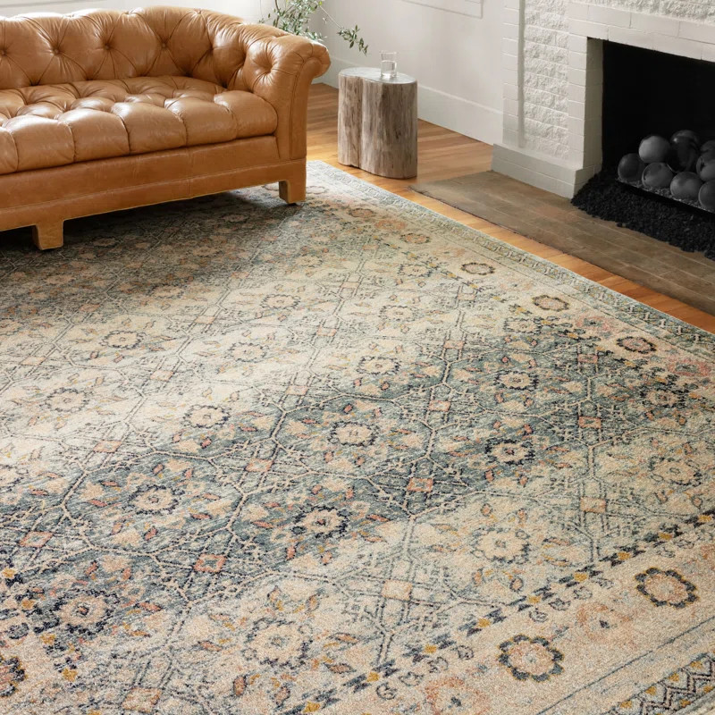 Vergara Oriental Blue Area Rug | Wayfair North America
