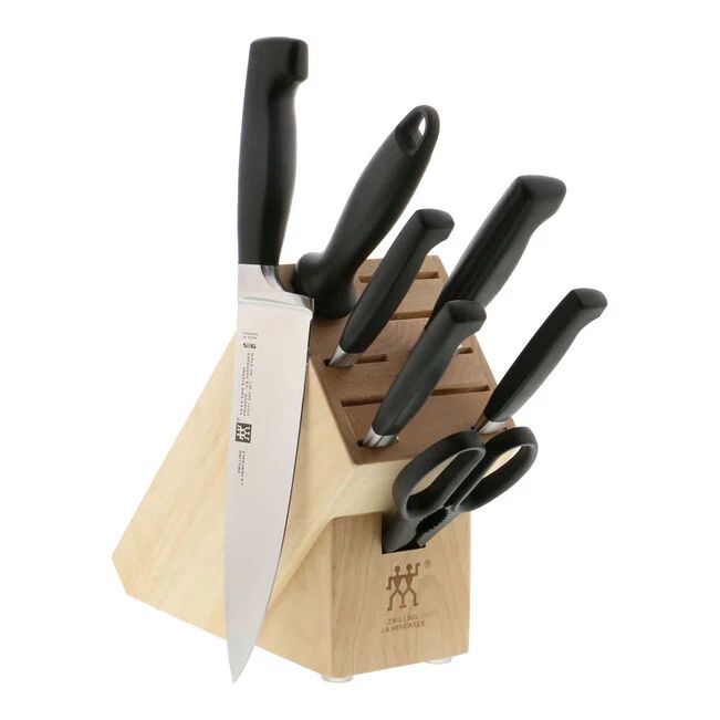 8-pc, Knife block set, natural | The ZWILLING Group Cutlery & Cookware