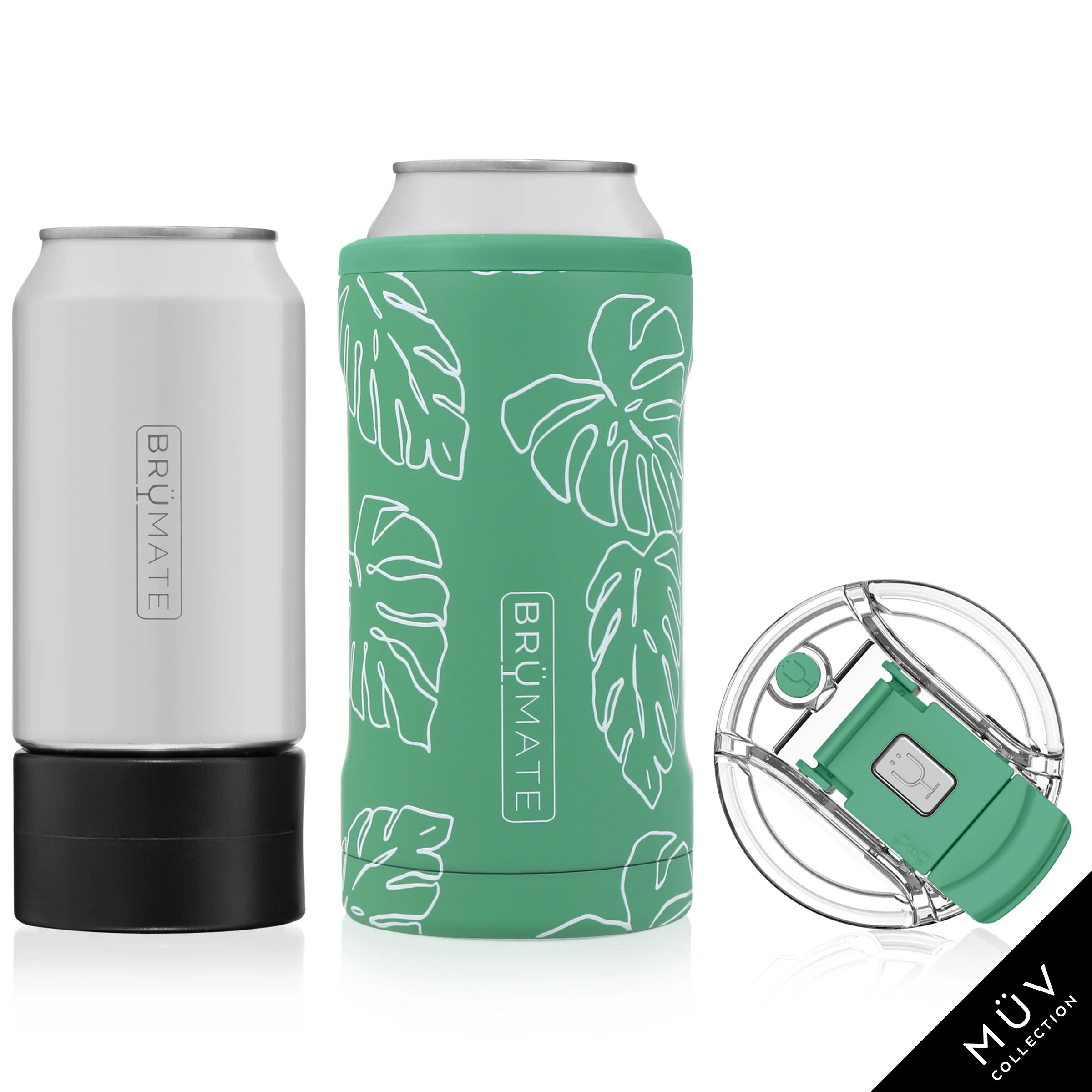 HOPSULATOR TRíO MÜV 3-in-1 | Monstera  (16oz/12oz cans) | BruMate