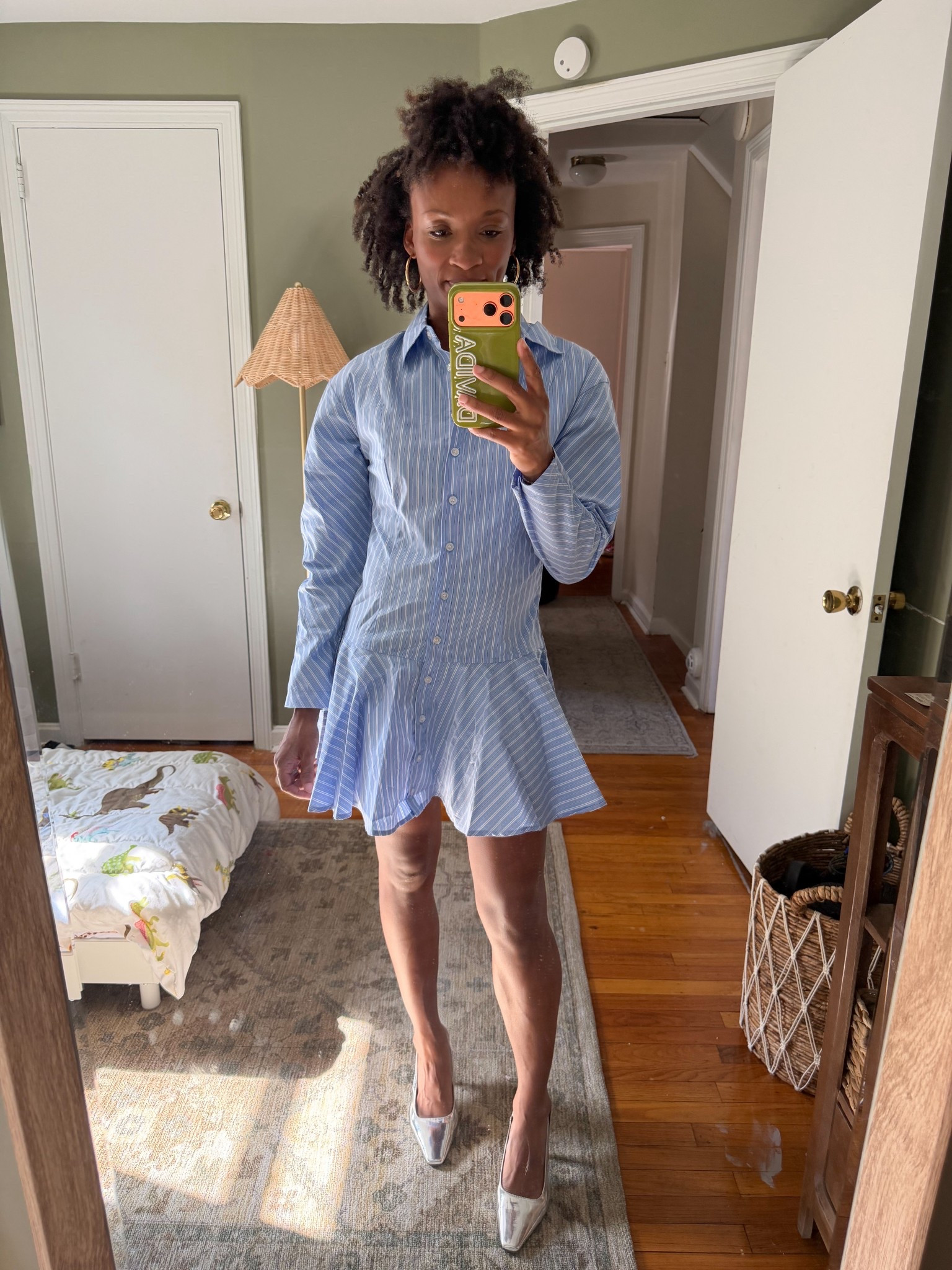 Bar III shirt dress wearing size XS and fits perfectly 

#LTKWorkwear