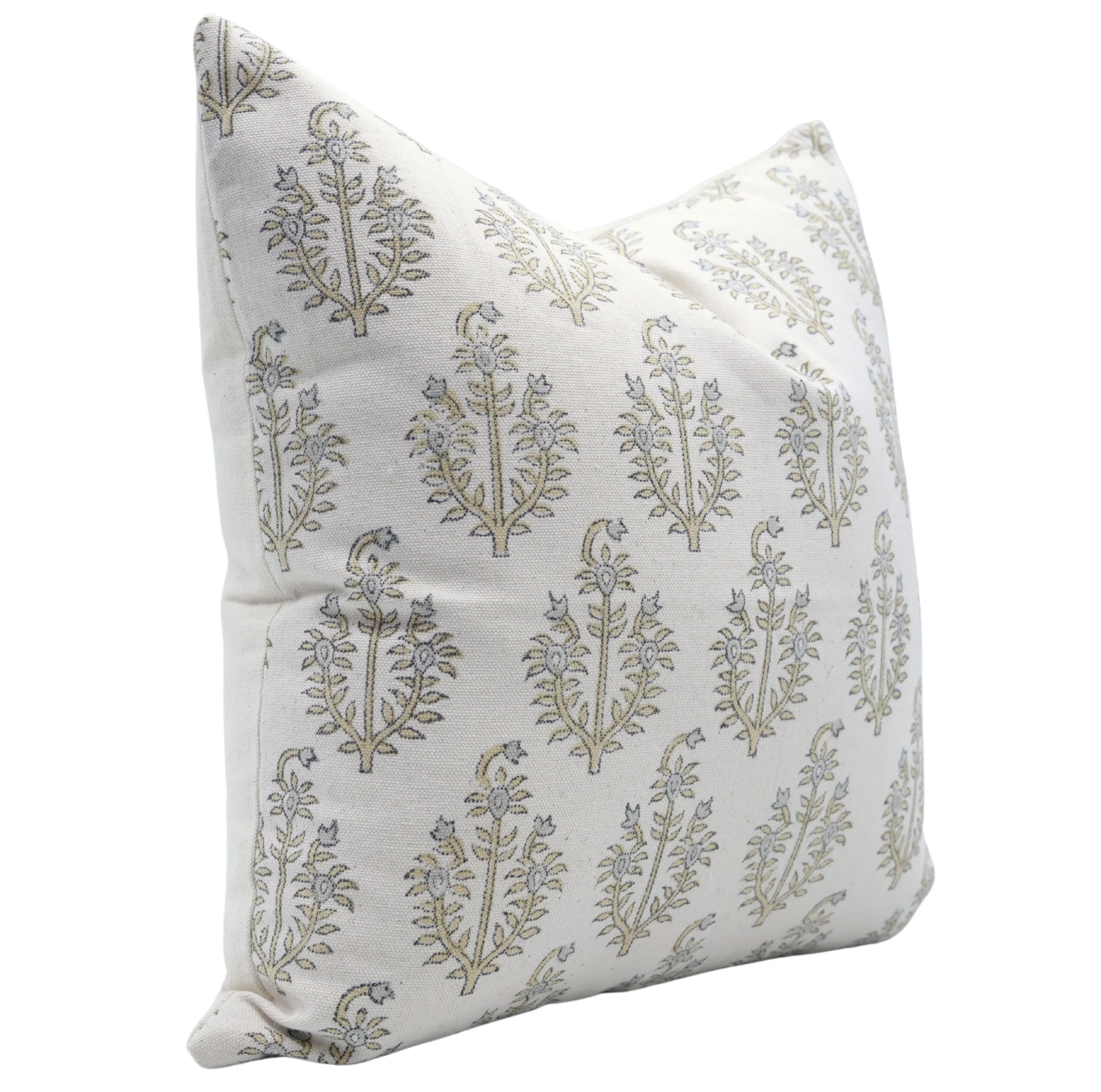 Fabdivine Floral Cotton Indoor/Outdoor Reversible Pillow Cover - Wayfair Canada | Wayfair North America