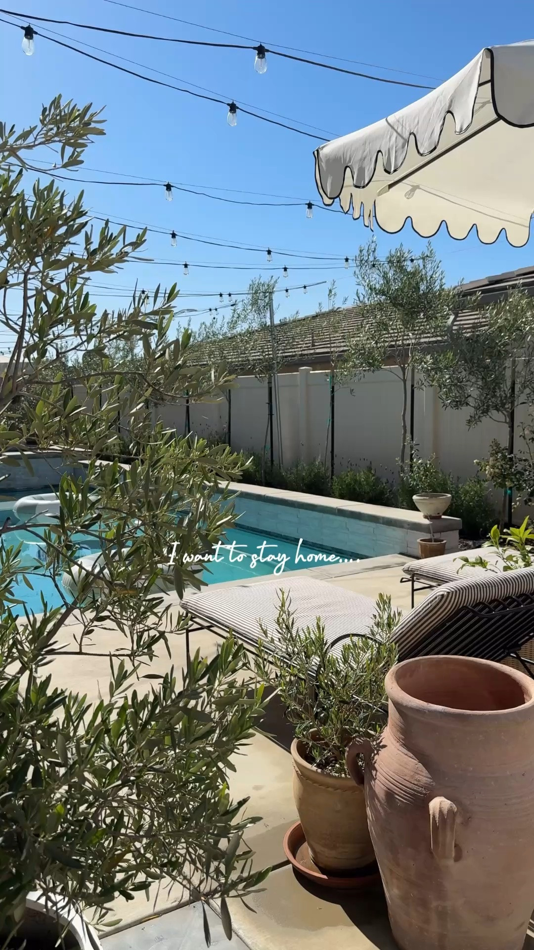 The perfect lounge chairs 🧺 #backyard #poolside #homedecor #cb2