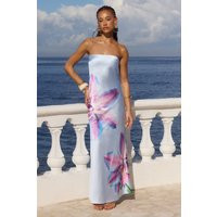 Runaway the Label Celeste Maxi Dress - Orchid Blue - L | Oxygen Boutique