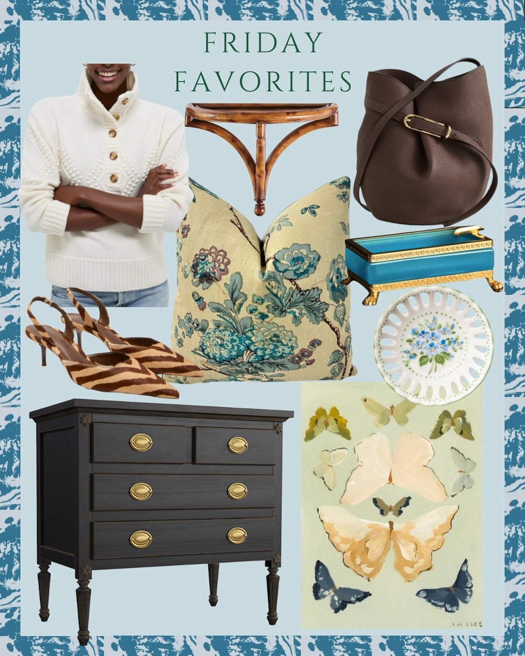 Friday Favorites!

Furniture, art, purse, classic sweater, throw pillow, antiques, heels 

#LTKHome #LTKSeasonal