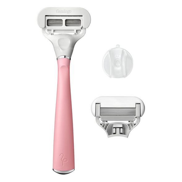 Flamingo Women's 5-Blade Razor with Replacement Blade Cartridge | Target