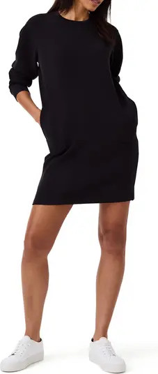 AirEssentials Long Sleeve Knit Shift Dress | Nordstrom