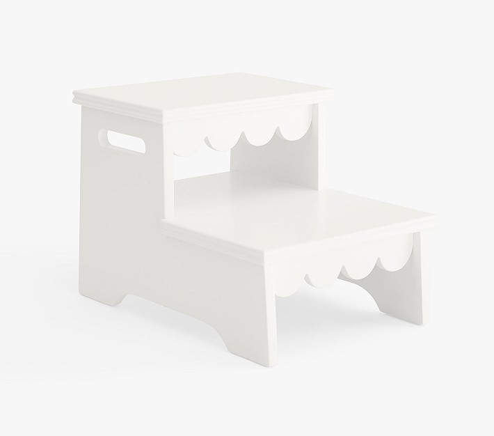 Scallop Double Step Stool | Pottery Barn Kids