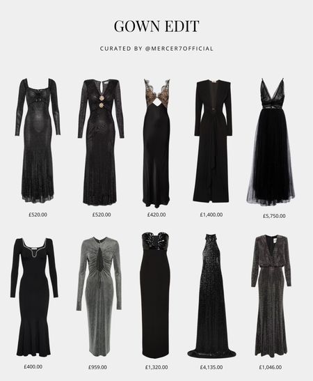 A selection of gowns perfect for upcoming occasions, from Gala’s to Parties!

#LTKGala #LTKeurope #LTKSeasonal