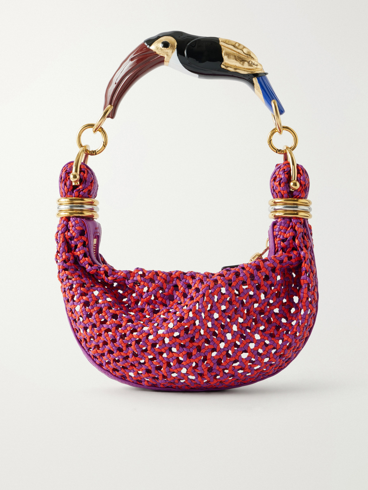 Chloé - Toucan Bracelet Shoulder Bag - Pink | NET-A-PORTER (US)
