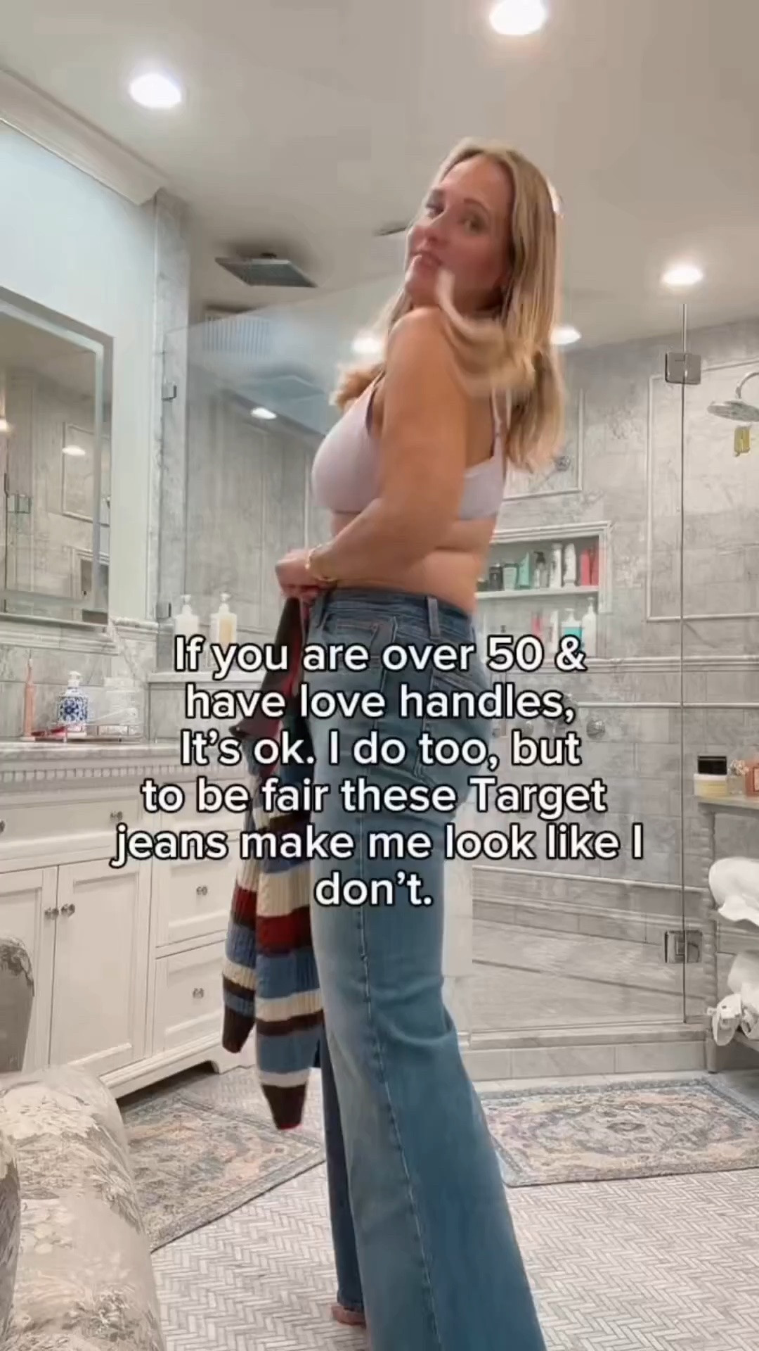 I know they are good when your sister notices and compliments your body in a pair of jeans. s

#LTKdayinmylife #LTKOver40 #LTKMidsize