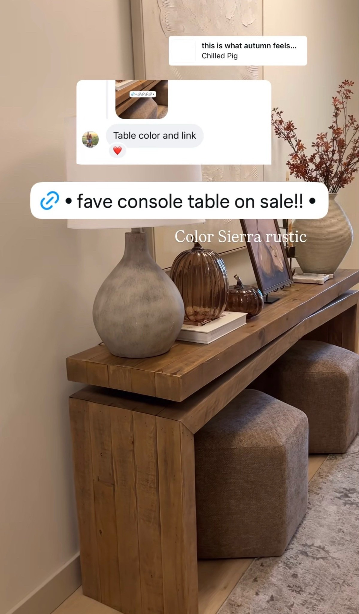 My fav console table on sale from Wayfair!

#LTKHome #LTKSeasonal #LTKSaleAlert