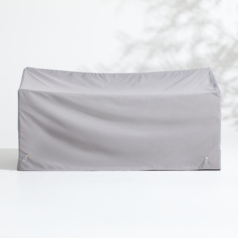 WeatherMAX Outdoor Small Sofa/Loveseat Cover by KoverRoos + Reviews | Crate & Barrel | Crate & Barrel