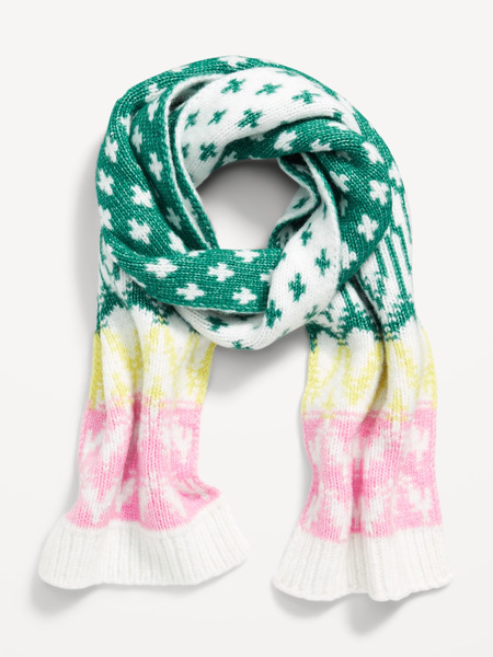 Fair Isle Scarf for Women | Old Navy (US)