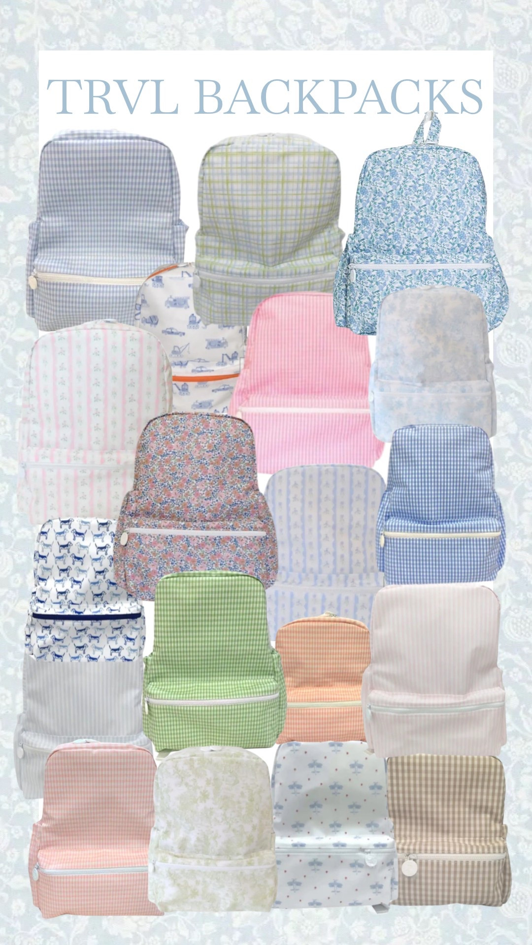 It’s that time of year where we all start thinking of backpacks and things for back to school next year! Yes school just got out and summer is starting ☀️ but there’s a great deal going on right now on bundles of TRVL where you get a roadie for FREE🙌🏼 the roadies are my fav! It’s how I keep all of my babies stuff organized on the go - diapers, wipes, snacks, etc! 

SO many cute colors and patterns for boys and girls 🩵💗💛  & you can order it with any personalization you want - names, monograms, appliqués, designs, etc✨

https://bit.ly/43mwPgl

#trvl #trvlbackpack #backpack #bookbag #embroidery #embroidered #monogram #monograms #monogrammed #school #backtoschool #personalized #free #trvlroadie #roadie #kids #baby #toddler #diaperbag #kidsbag #sale #deal #deals #freebie 

#LTKBaby #LTKFamily #LTKKids