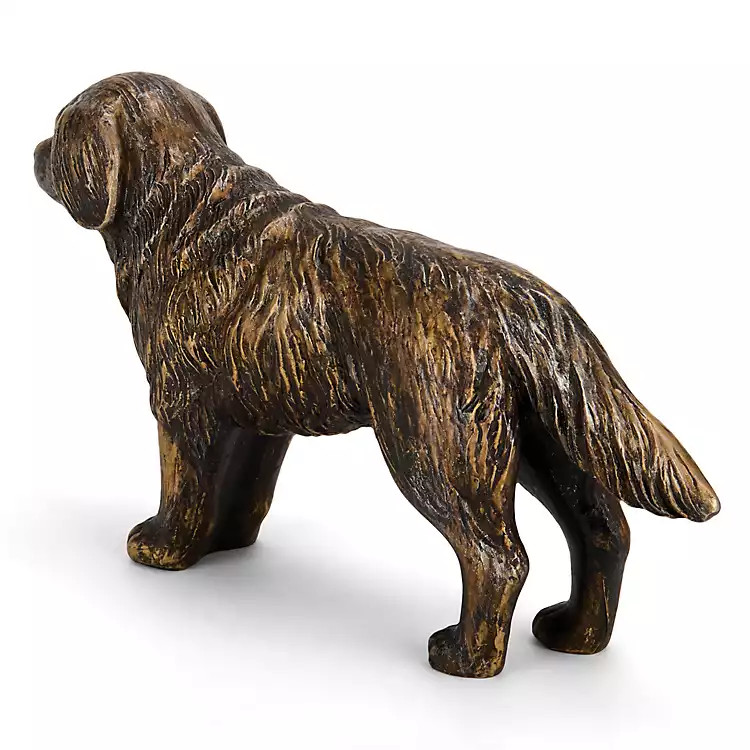 Antique Gold Dog Figurine | Kirklands Home | Kirklands