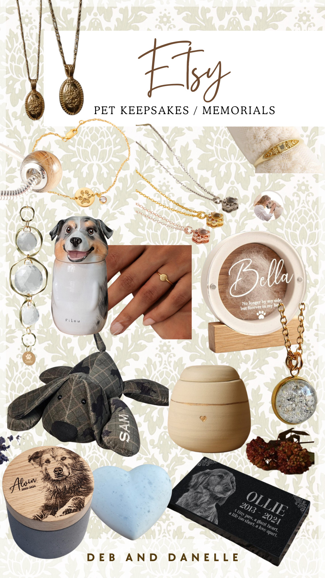 We are currently experiencing the loss of our beloved pet, so I was searching for customizable keepsakes and memorials. Here are some of my favorite options that I found from Etsy.  

 #LTKdayinmylife #LTKstorytime