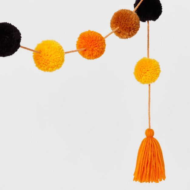 Harvest Pom Pom Garland - Hyde &#38; EEK! Boutique&#8482; | Target