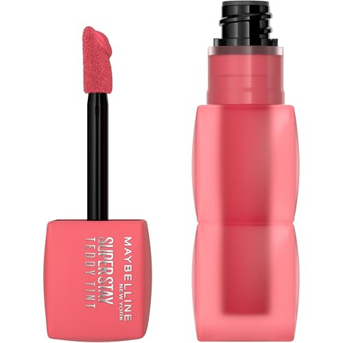 MAYBELLINE Super Stay Teddy Lip Tint, Long Lasting Matte Lipstick For Up To 12HR Wear, Petalcore, 1 Count | Amazon (US)
