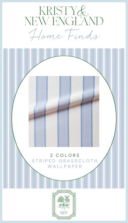 Love this striped grasscloth wallpaper 2 colors 

#LTKhome