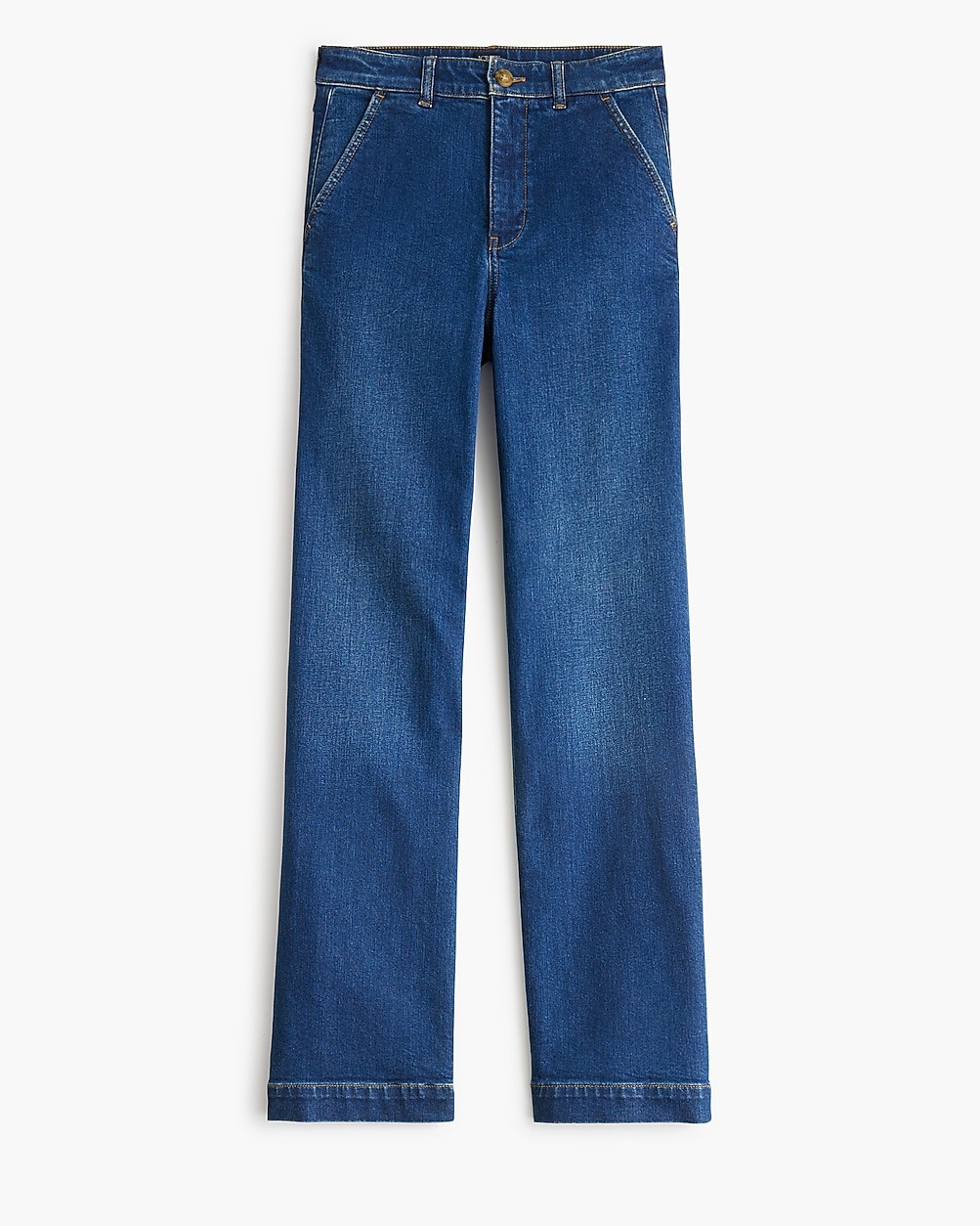 High-rise wide-leg jean in all-day stretch | J.Crew Factory