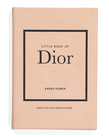 Little Book Of Dior Leather Bound Book | TJ Maxx