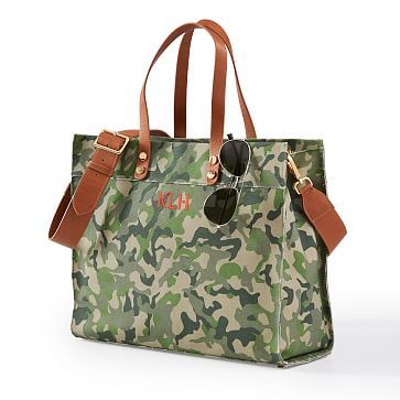 Essential Camo Canvas Tote | Mark and Graham | Mark and Graham