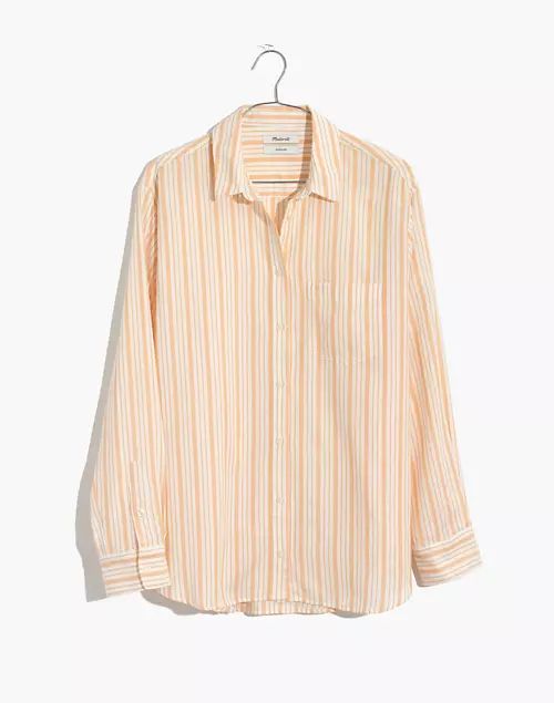Oversized Ex-Boyfriend Shirt in Glenn Stripe | Madewell