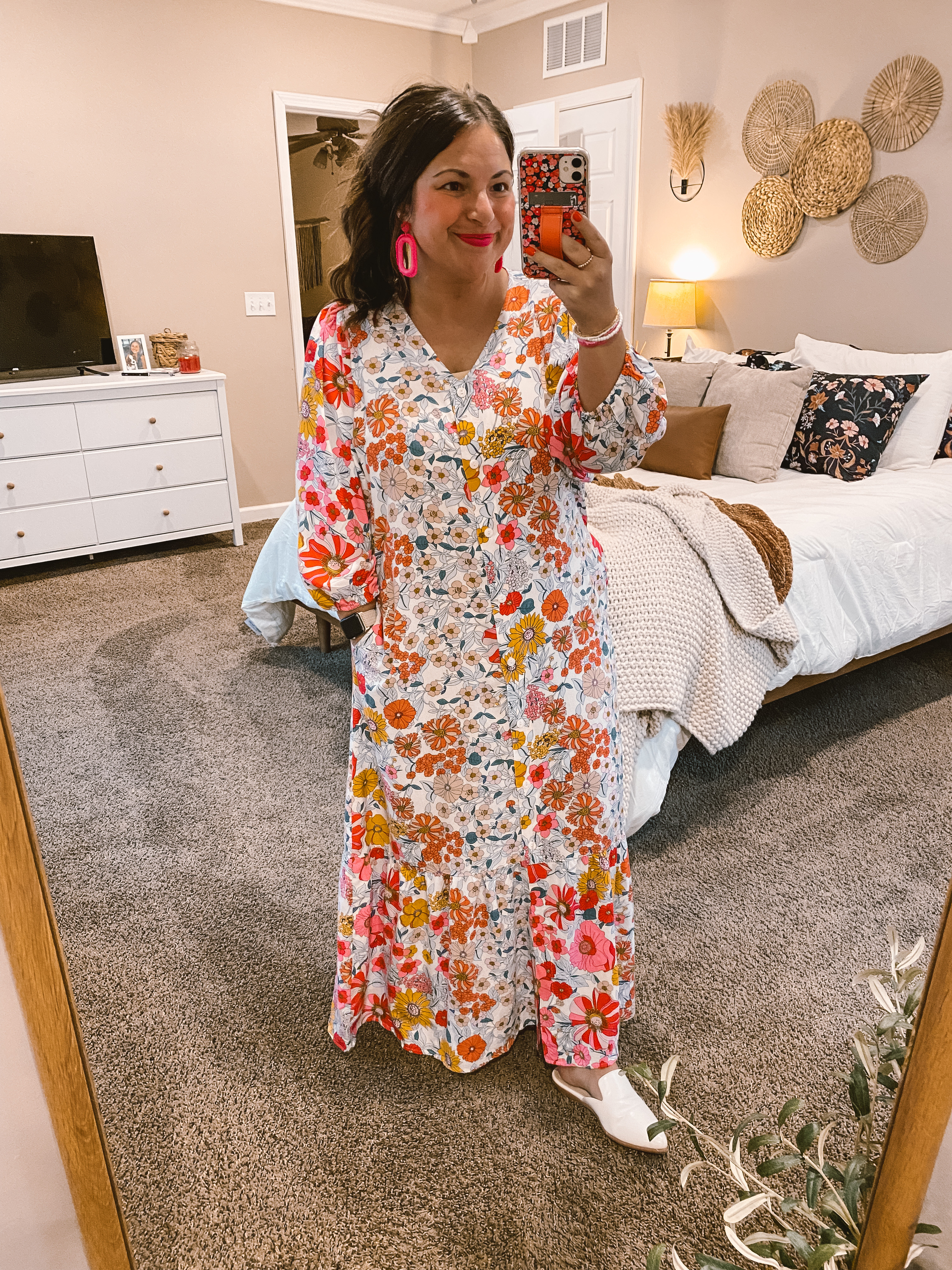Dreaming of spring in this beautiful floral maxi dress! 🌸  Loving the comfort and style all in one.

mules: fit true to size // wearing a 5
dress: fits a tad slim, otherwise true to size // wearing a large 

 #LTKSeasonal #LTKMidsize #LTKStyleTip