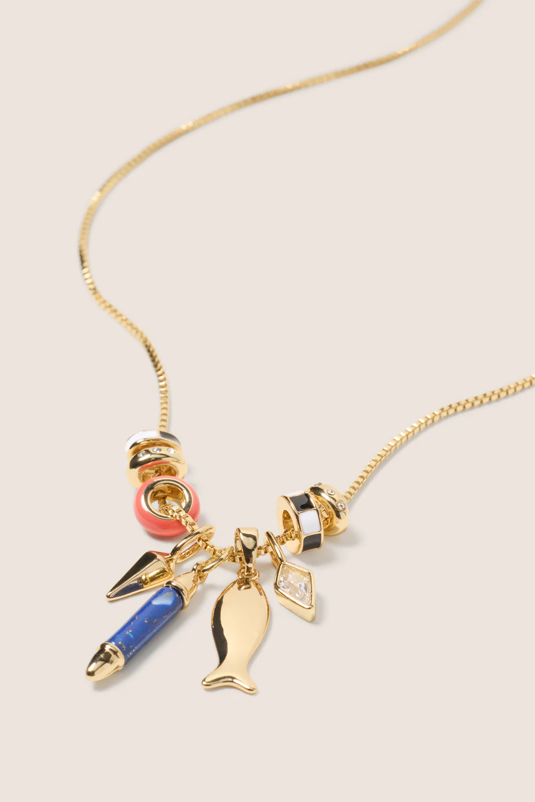 Alli Semi Charm Necklace | Evereve