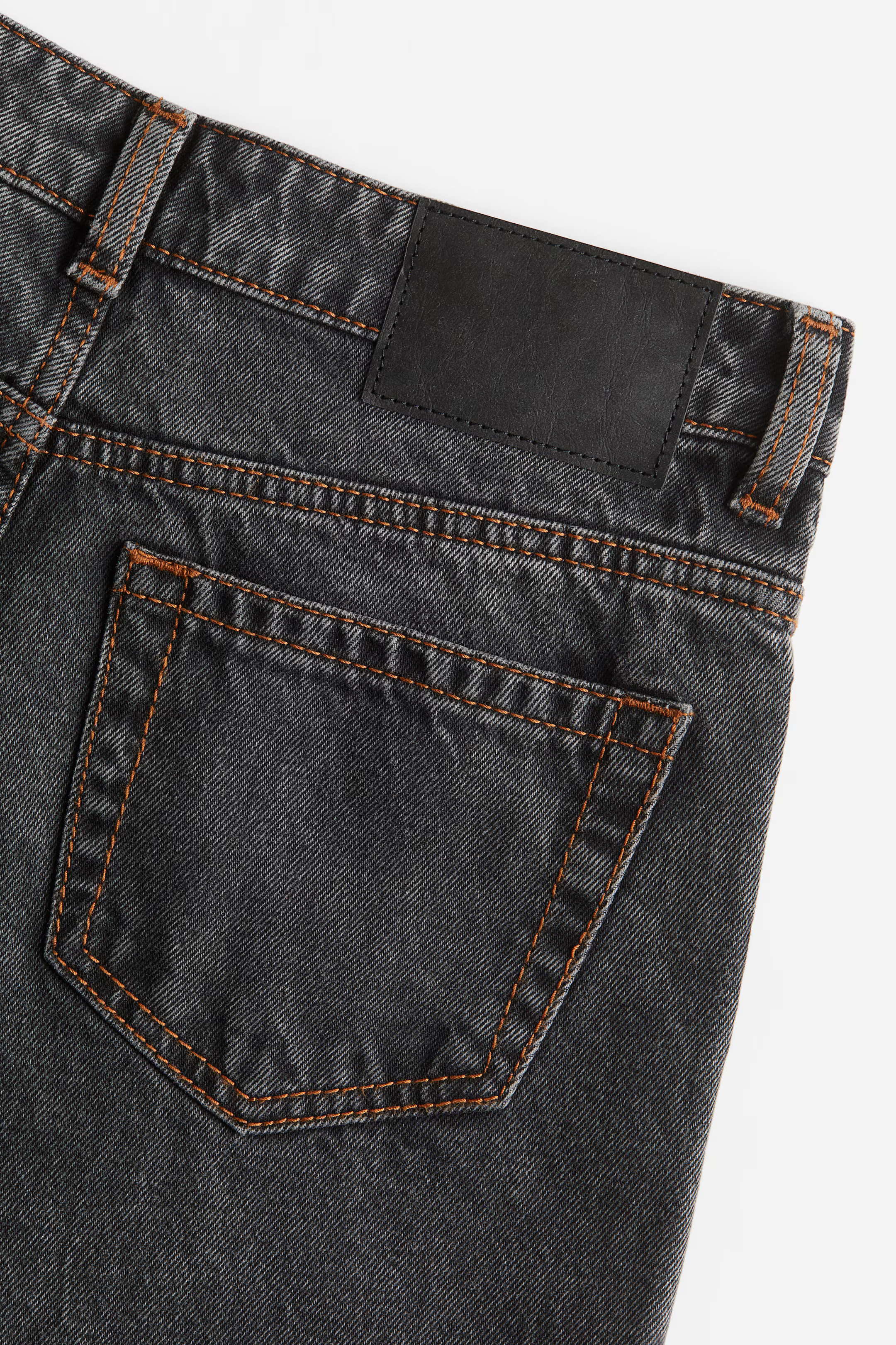 Straight Low Jeans - Dark grey - Ladies | H&M GB | H&M (UK, MY, IN, SG, PH, TW, HK)