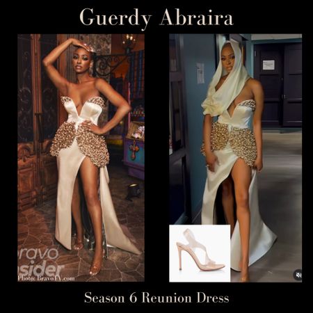 Guerdy Abraira’s Real Housewives of Miami Season 6 Reunion Dress is by Celestino Couture 📸 + info = BravoTV.com