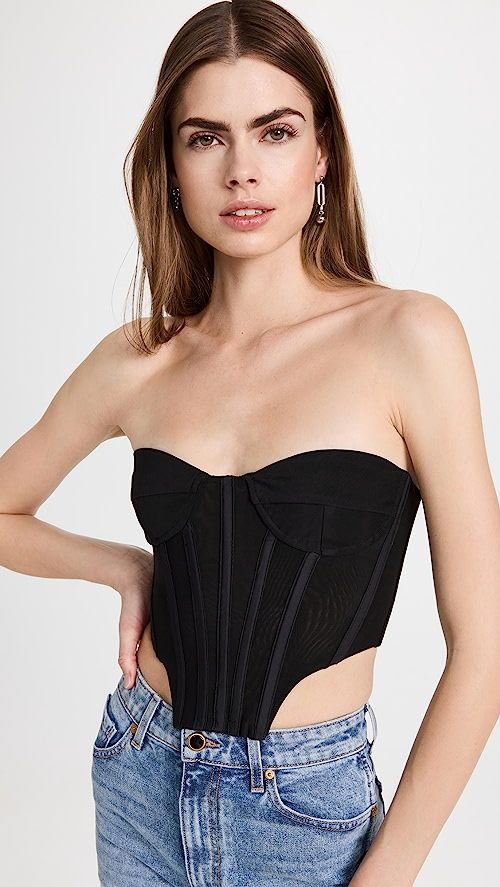 Lithium Mesh Bustier | Shopbop