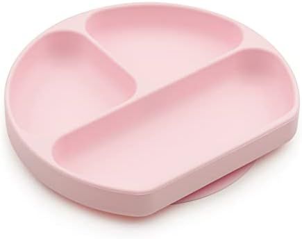 Bumkins Silicone Grip Dish, Suction Plate, Divided Plate, Baby Toddler Plate, BPA Free, Microwave... | Amazon (US)