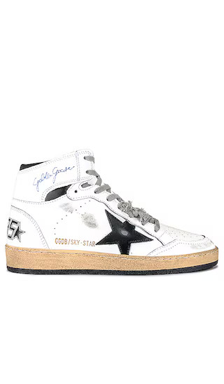 Sky Star Sneaker in White & Black | Revolve Clothing (Global)