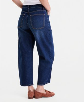 On 34th Women's Utility-Pocket Cropped Barrel-Leg Jeans, Macy's Exclusive - Macy's | Macy's
