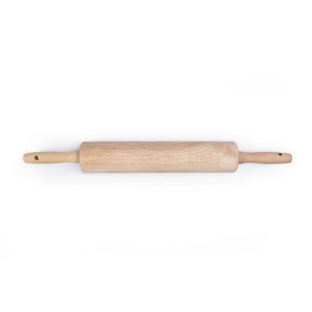 Mainstays Rubber Wood Rolling Pin, 18.3in-L and 2.17in-H - Walmart.com | Walmart (US)