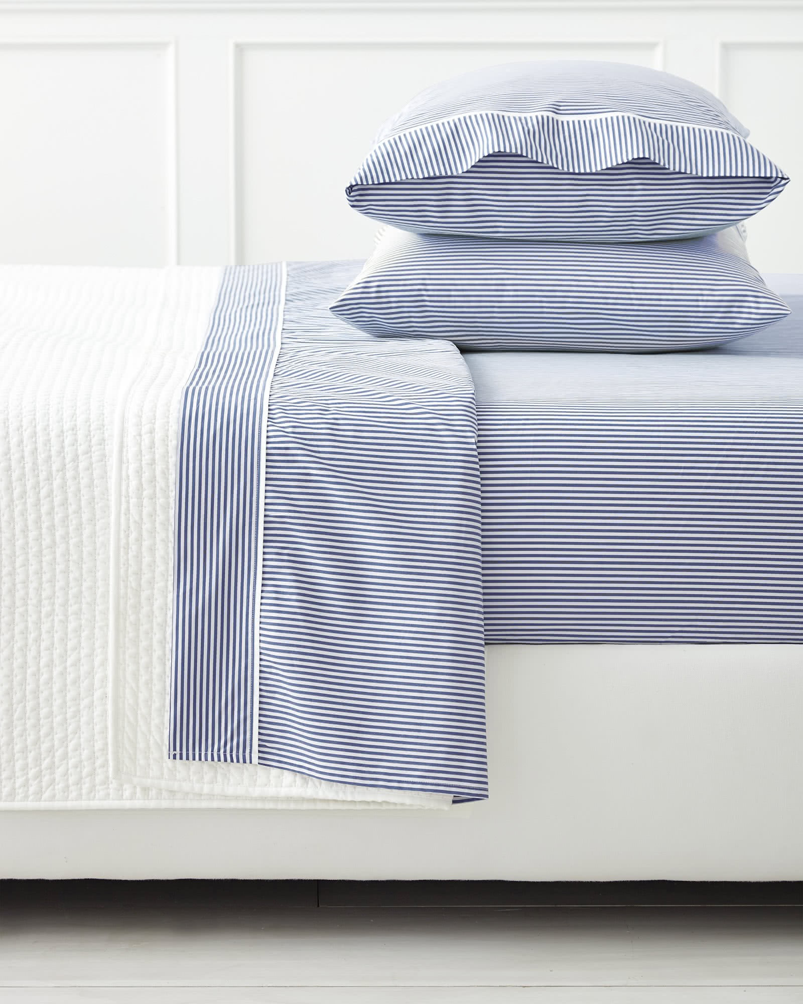 Oxford Stripe Sheet Set | Serena and Lily