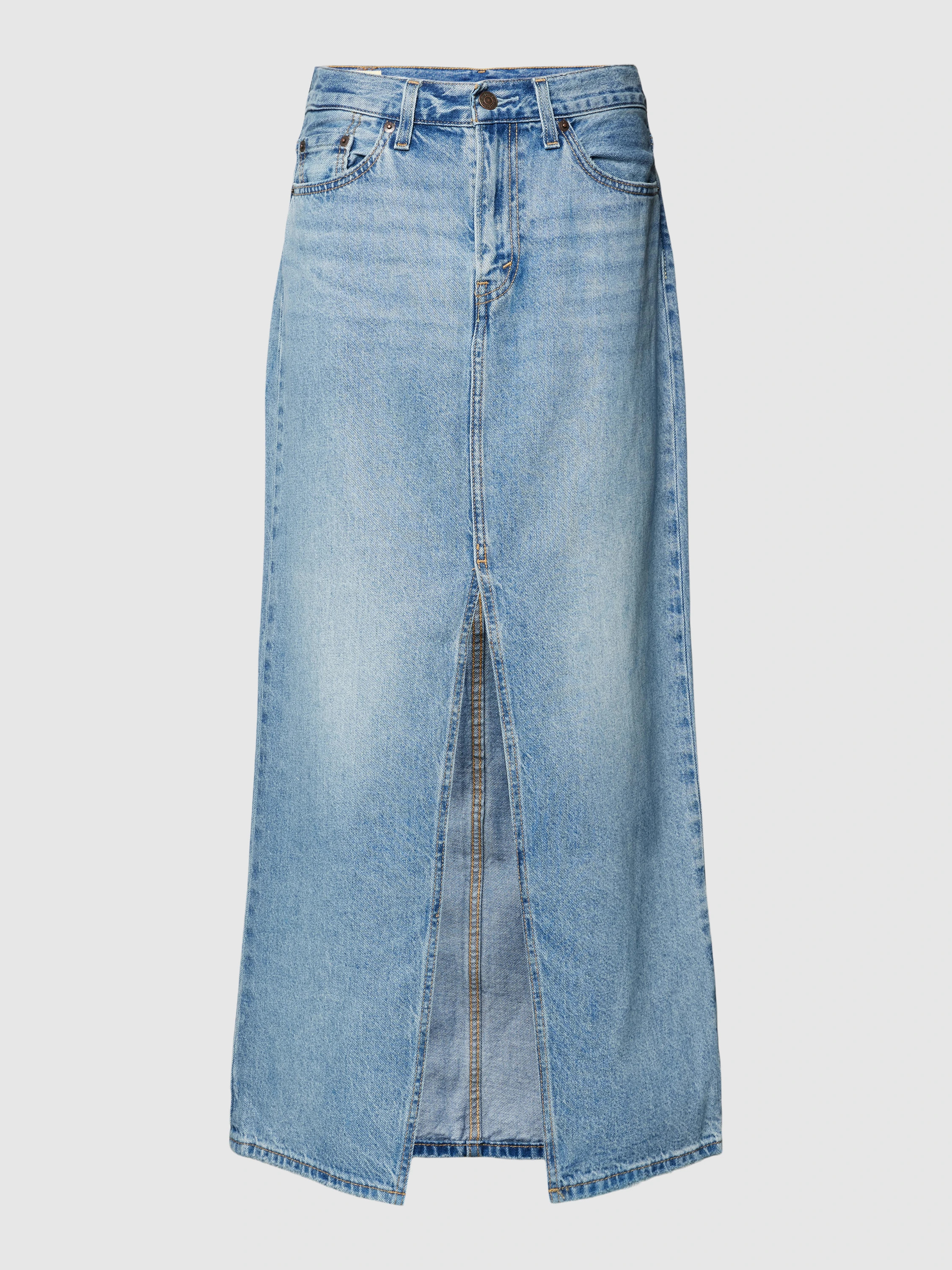 Jeansrock mit Gehschlitz in hellblau | Peek & Cloppenburg* Düsseldorf DE