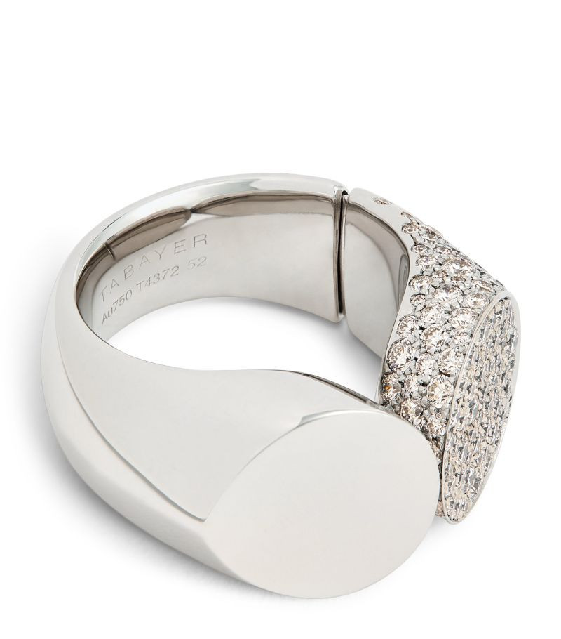 Tabayer White Gold And Diamond Oera Edition 03 Ring | Harrods
