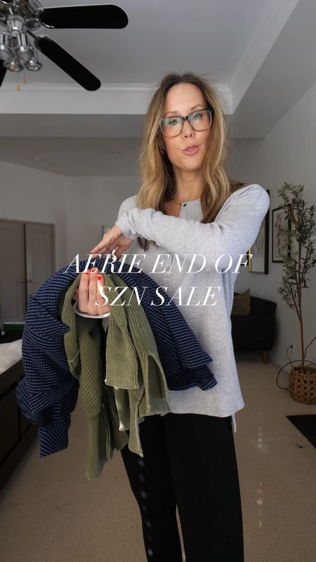Aerie end of season sale! 30% most everything, sale up to 70% off! 
Small in everything except the graphic sweatshirt is a medium! (Everything runs oversized!)

#LTKsalealert #LTKfindsunder50 #LTKMostLoved