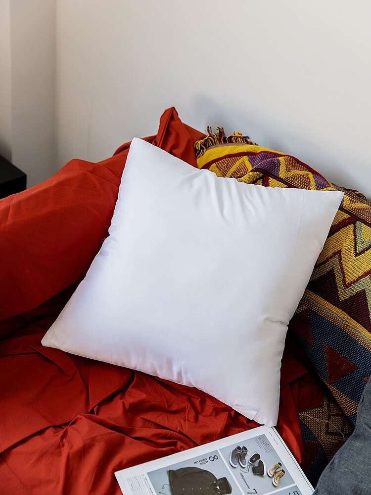 1pc Solid Color Pillow Insert | SHEIN