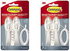 Command Cord Bundlers, Cord Organizer, 2-Bundlers Per Pack, Sold As 2 Packs (17304-ES) | Amazon (US)