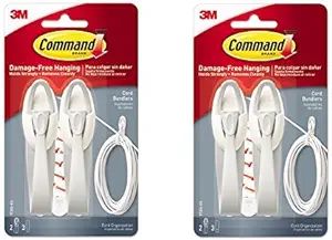 Command Cord Bundlers, Cord Organizer, 2-Bundlers Per Pack, Sold As 2 Packs (17304-ES) | Amazon (US)