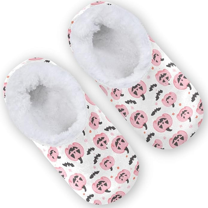 Pink Strawberry Boys Girls House Slippers Flower Kids toddler Home Shoes Winter Indoor shoes XS-S | Amazon (US)