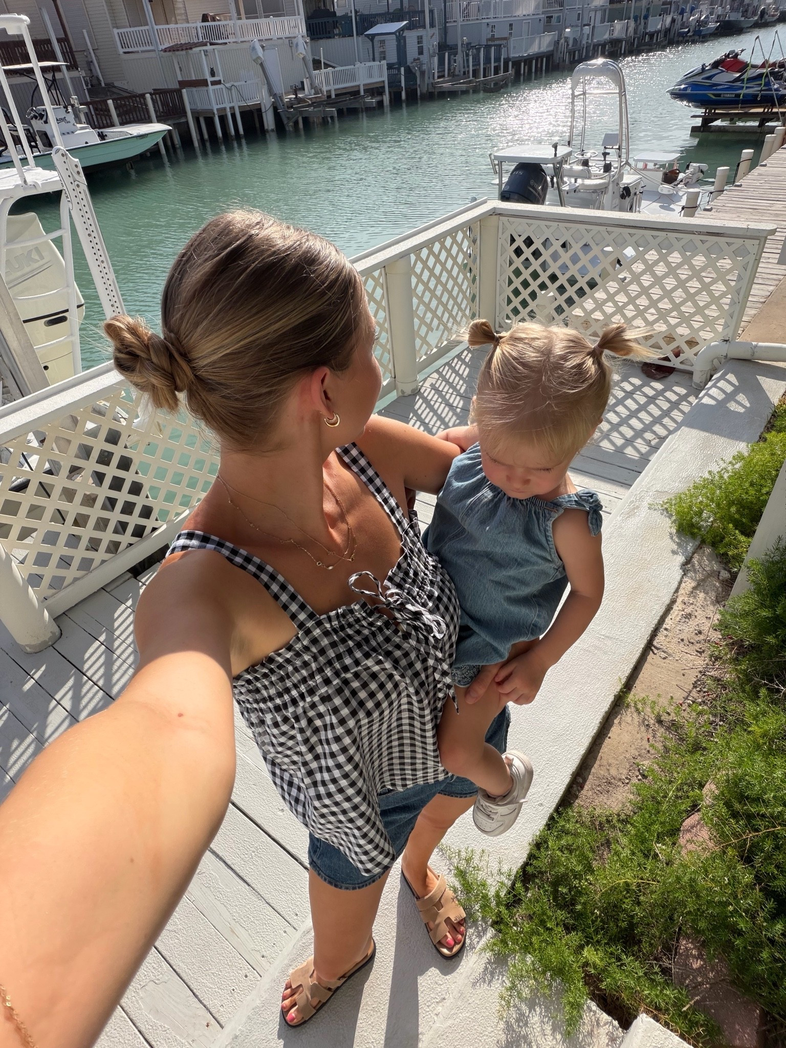 Beach outfit - M in tank and 26 in jean shorts!

#LTKmomlife #LTKBaby